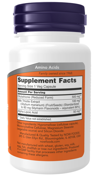 Now Glutathione 500 mg Veg Capsules | Health Cart | Kenya  Healthcart