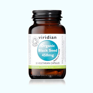 Viridian Black Seed Oil 450mg 30s