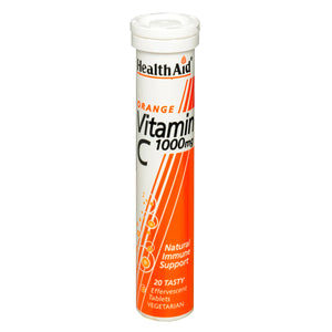 HealthAid Effervescent Vitamin C 1000mg 20s