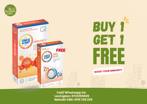 Quest Once a Day Immune Vitamin C 30's with free Zinc plus