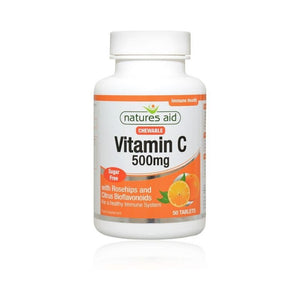 Natures Aid Vitamin C Chewable 500 mg