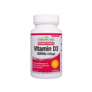 Natures Aid Vitamin D 3 5000 iu