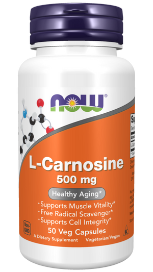 NOW L-Carnosine 500mg Caps 50's