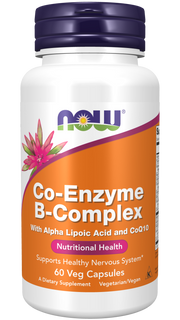 NOW Co-Enzyme B-Complex Vcaps 60's