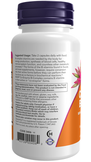 NOW Co-Enzyme B-Complex Vcaps 60's
