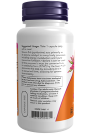 NOW P5P 50mg Vcaps 90's (Pyridoxal 5 Phospate)