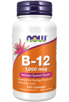 NOW Vitamin B12 1000mcg Chewable Lozenges 100's