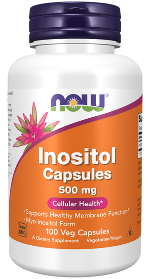 NOW INOSITOL 500MG 100's