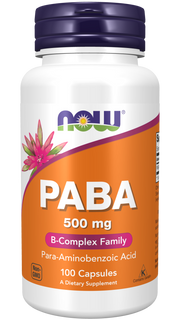 NOW PABA 500MG 100CAPS