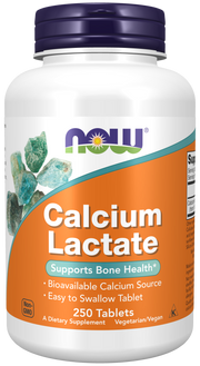 Now Calcium Lactate Tablets 250's