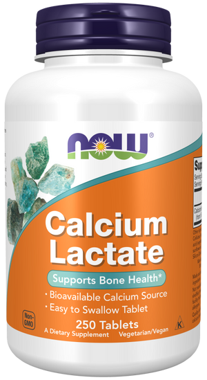 Now Calcium Lactate Tablets 250's