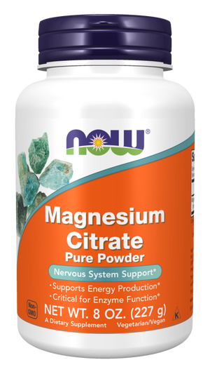 NOW Magnesium Citrate Powder 227g