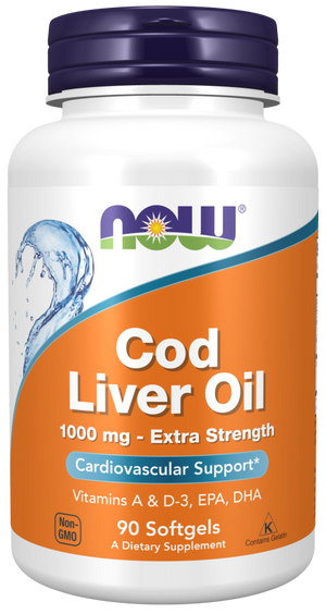 Now Cod Liver Oil 1000 mg