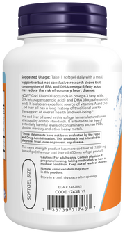 Now Cod Liver Oil 1000 mg