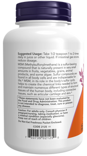NOW MSM Powder 227gm
