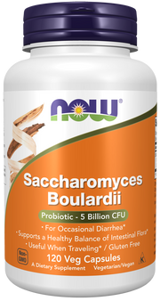 NOW Saccharomyces Boulardii Vcaps 60's