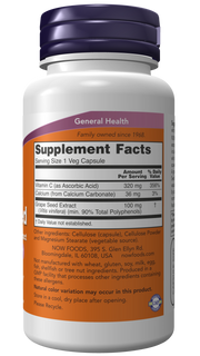 NOW Grape Seed Extract 100mg Caps 100's