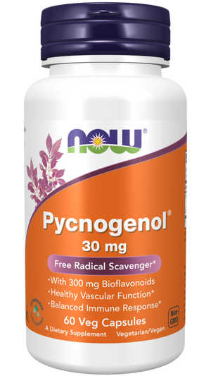 NOW Pycnogenol 30mg Caps 60's