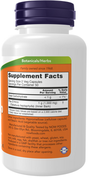 NOW Pau D Arco 500mg 60s