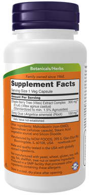 NOW Chaste Berry Vitex Extract 300 mg 90s