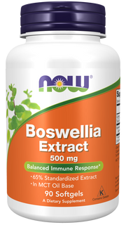 Now Boswellia Extract 250 mg Softgels