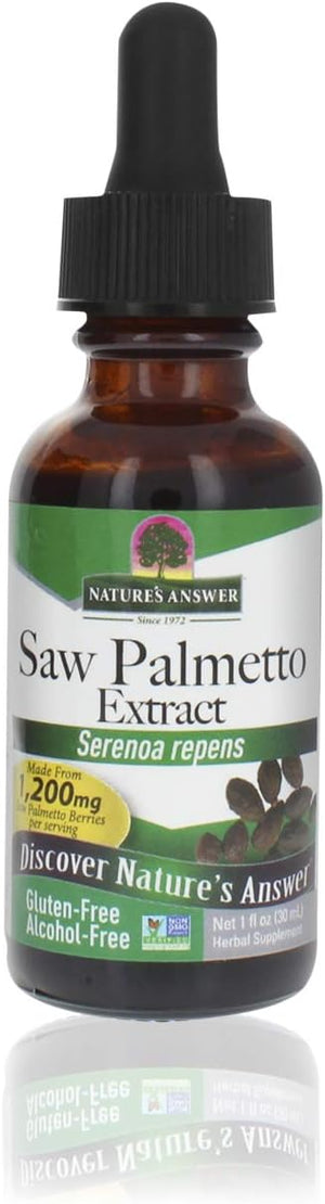Nature's Answer Alcohol-Free Saw Palmetto Berry Extract