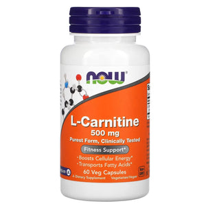 NOW L-Carnitine 500 mg 60s