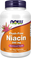NOW Niacin Flush Free Vitamin B3 250mg 90's