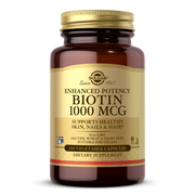 SOLGAR BIOTIN 1000 MCG VEGETABLE CAPSULES