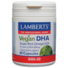Lamberts Vegan DHA Algae Plant Based 60s