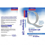 Lamberts Co Enzyme Q 10 100mg 60's