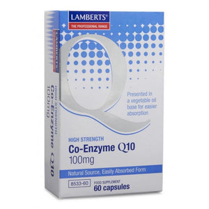Lamberts Co Enzyme Q 10 100mg 60's