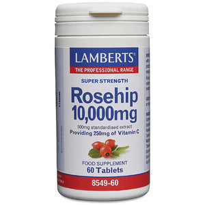 Lamberts Rosehip, 10000mg 60 Tablets