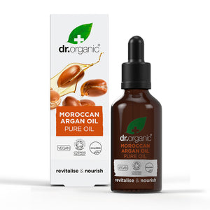 Dr Organic Moroccan Argan 100% Pure Oil 50ml