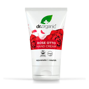 Dr Organic Rose Otto Hand and Nail Cream 125ml
