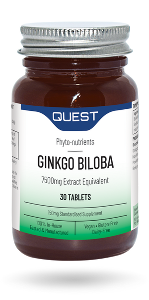 Quest Ginkgo Biloba 150mg 30's