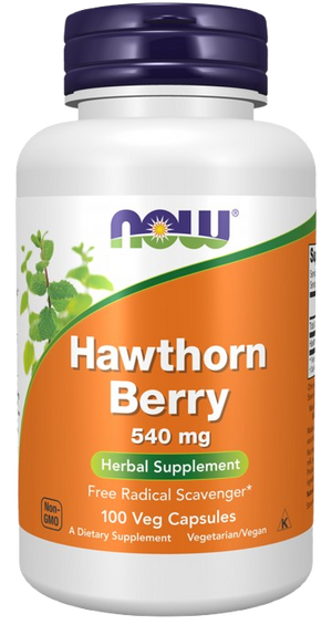 NOW Hawthorn Berry 540 mg Veg Capsules