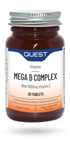 Quest Mega B Complex with Vitamin C 30's