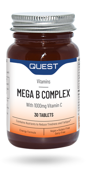 Quest Mega B Complex with Vitamin C 30's