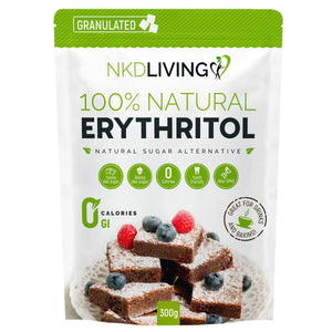 NKDLiving Erythritol 100% Natural 300gm