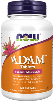NOW Adam Mens Multivitamin Tabs 60's
