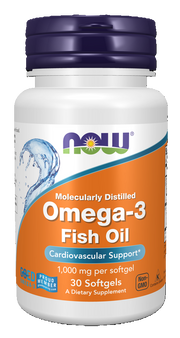 NOW Omega 3 Soft gels 1000mg