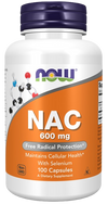 NOW NAC N-Acetyl Cysteine 600 mg 100s