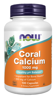 Now Coral Calcium 1000 mg Capsules