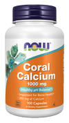 Now Coral Calcium 1000 mg Capsules