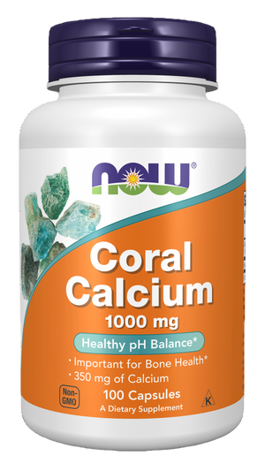 Now Coral Calcium 1000 mg Capsules