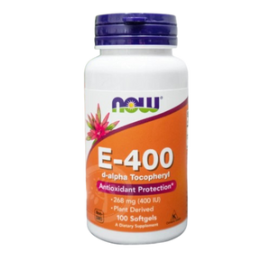 NOW Vitamin E 400 iu 100's