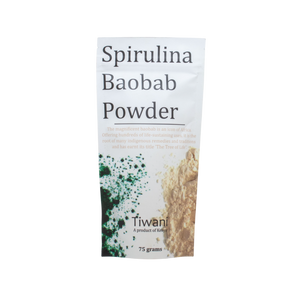 Tiwani Spirulina/Baobab Powder 75 grams