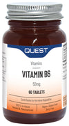Quest Vitamin B6 50mg 60's