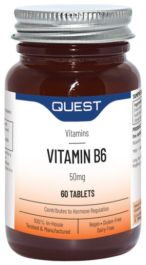 Quest Vitamin B6 50mg 60's